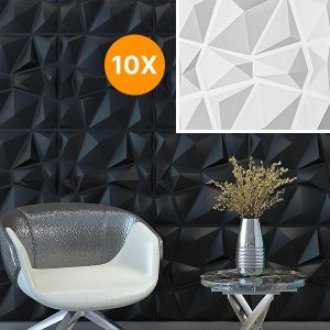 3D naljepnice za zid (10 kom) | TRIWALL