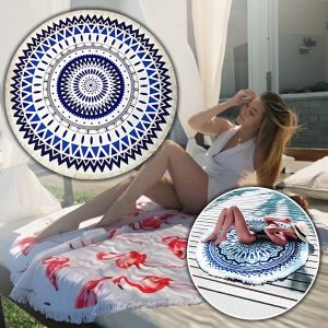 Okrugli ručnik za plažu | CUBALINKA