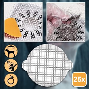 Jednokratne naljepnice za odvodni filter (25 kom) | DRAINCAPS